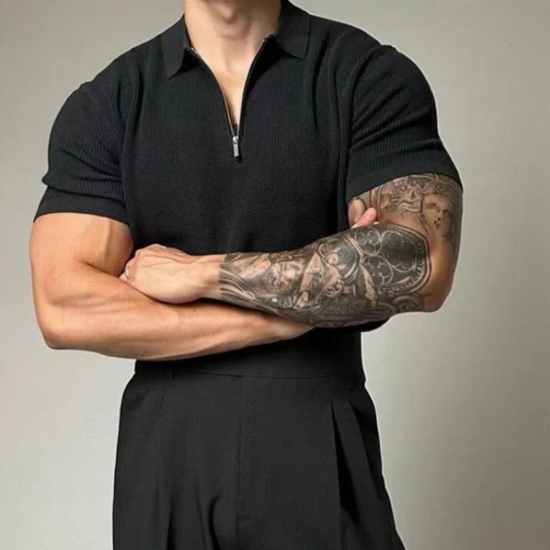 Genaro | MONARCH ZIP MUSCLE SHIRT - Image 5