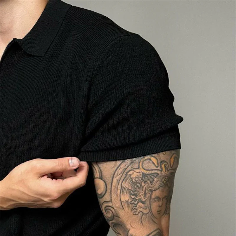 Genaro | MONARCH ZIP MUSCLE SHIRT - Image 8