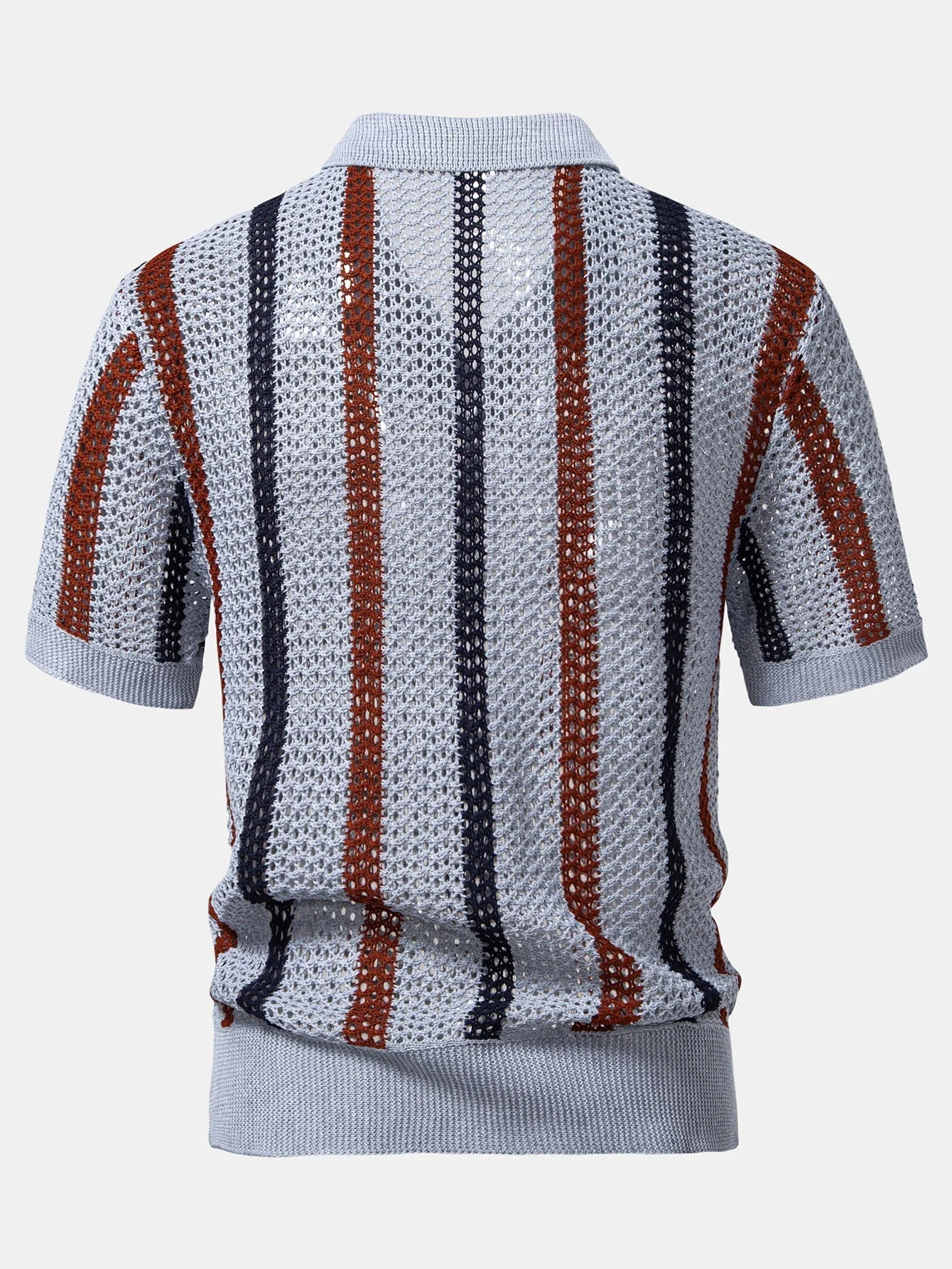 Hello Crochet Polo Shirt & Straight Linen Pants - Image 13