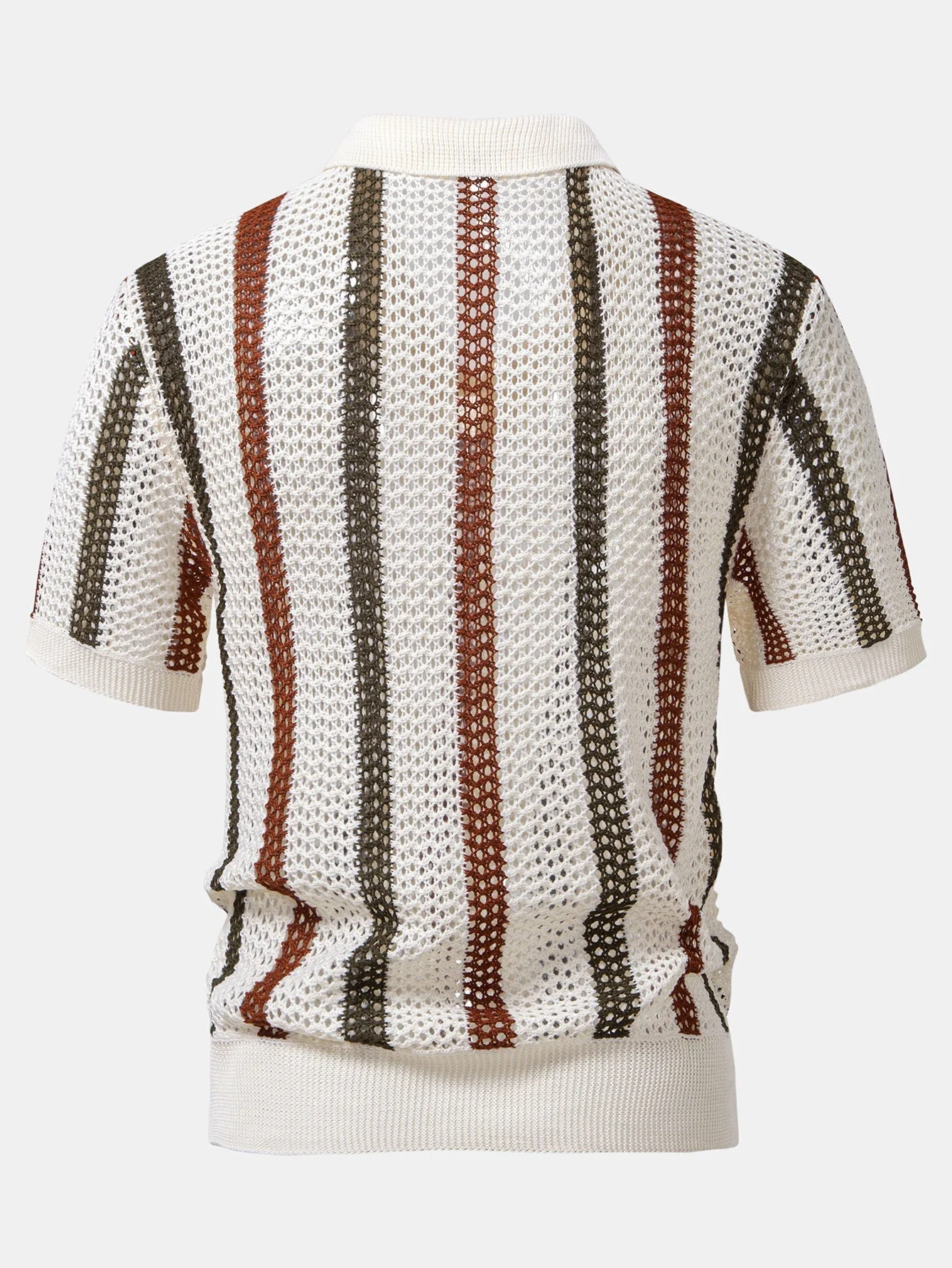 Hello Crochet Polo Shirt & Straight Linen Pants - Image 7