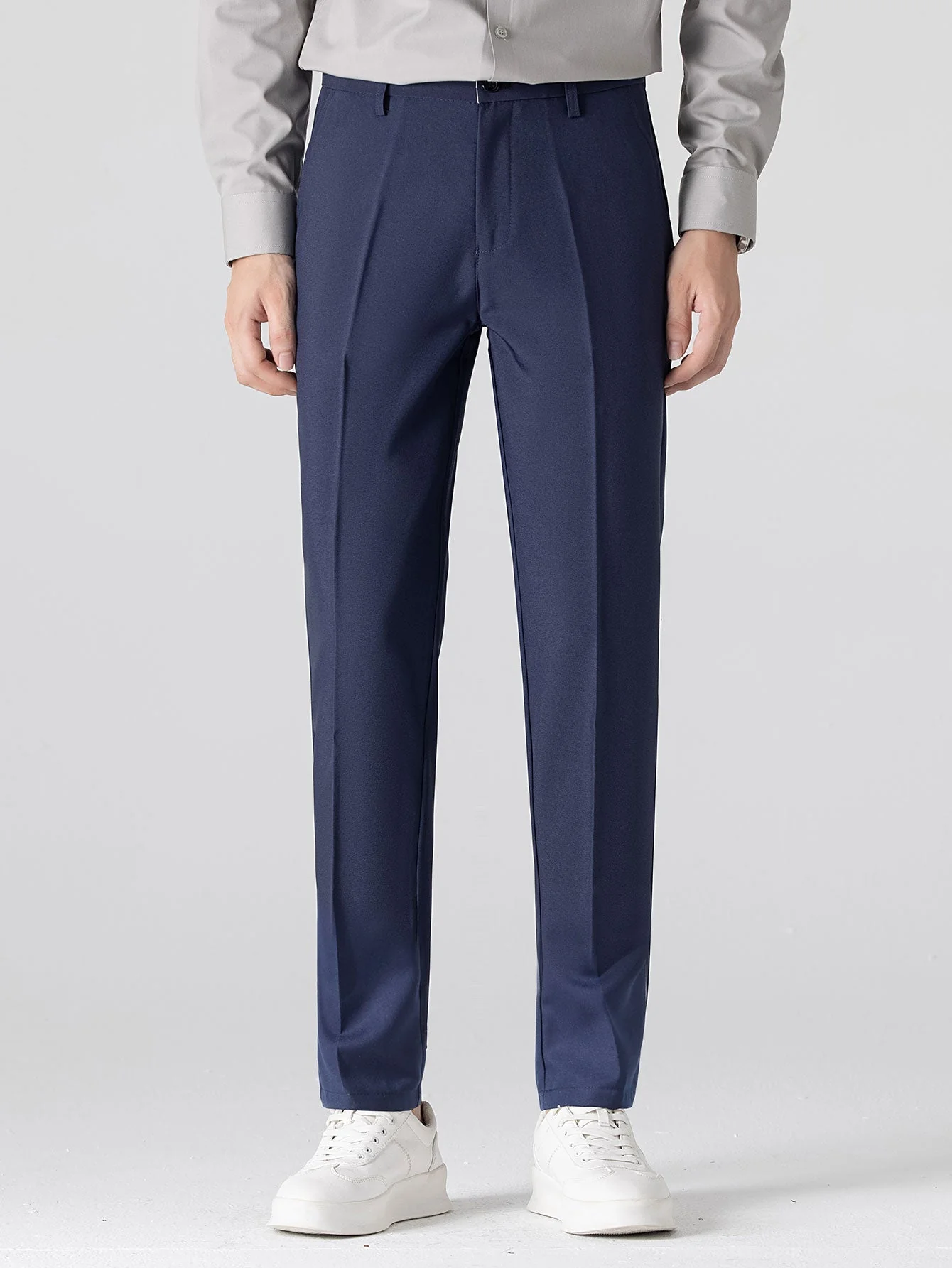 hola HIGH NECK SHIRT & SLIM FIT FLARED LEG PANTS - Image 23