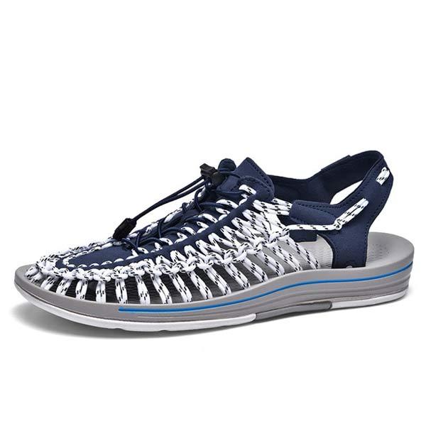 MEN'S HANDWOVEN BEACH SANDALS - Image 10