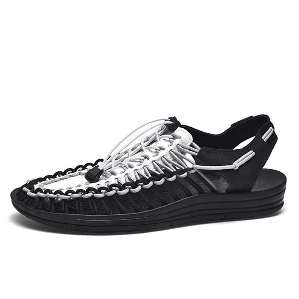 MEN'S HANDWOVEN BEACH SANDALS - Image 20