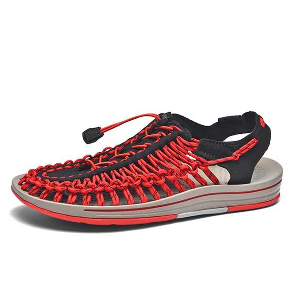 MEN'S HANDWOVEN BEACH SANDALS - Image 27