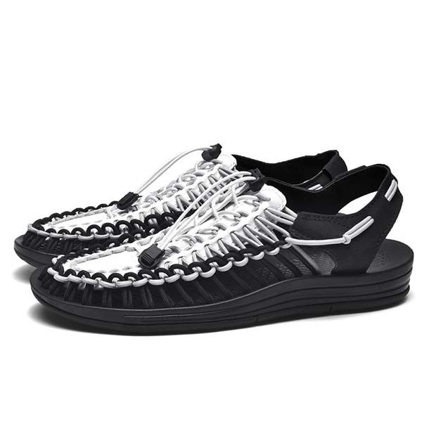 MEN'S HANDWOVEN BEACH SANDALS - Image 30