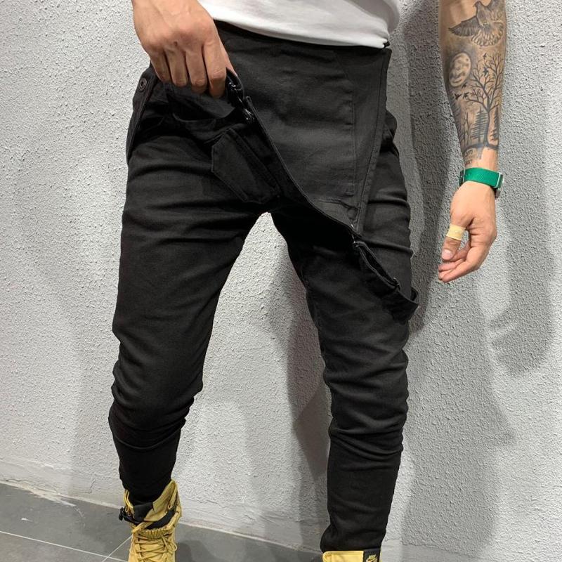 Men's Solid Color DeniOveralls - Image 3